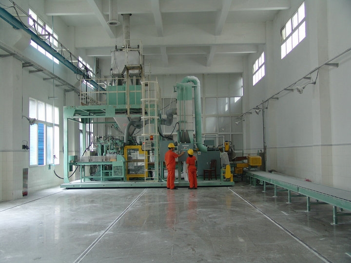 安裝調試PVA自動包裝線